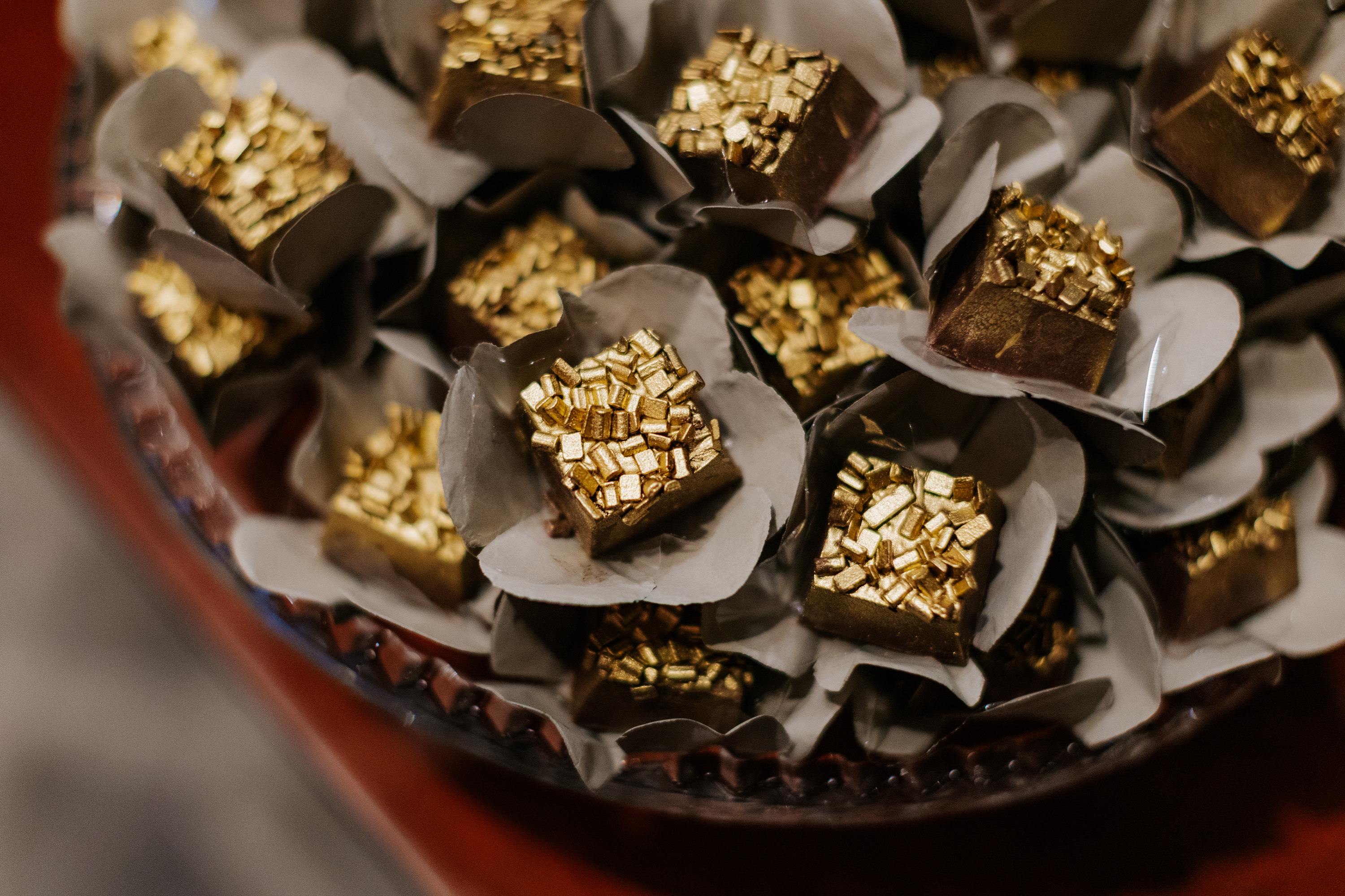 Mesa de doces finos artesanais para casamento em São Paulo
